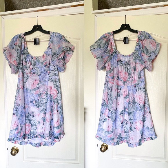 Selkie Dress My So Called Life Nightie Floral Mini Summer 2X EUC - Picture 2 of 6